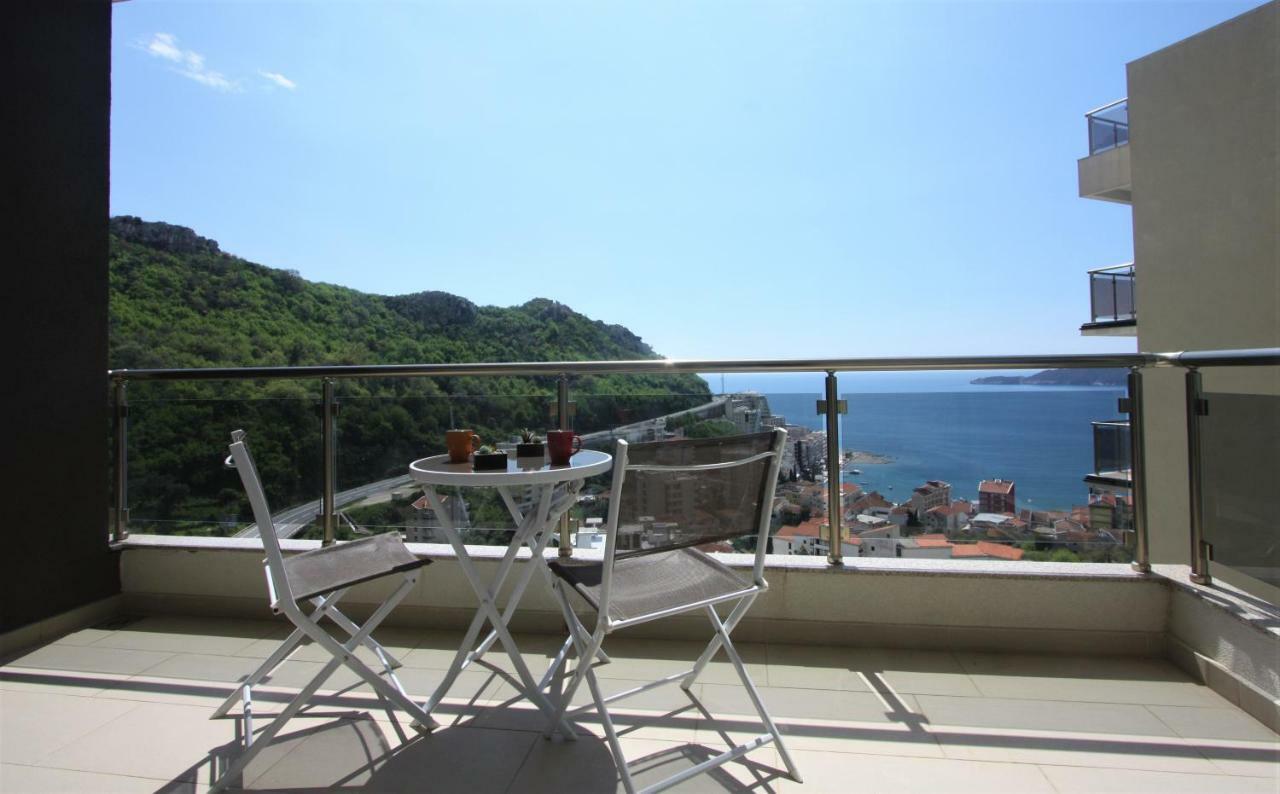 Amazing Sea View Apartment Zatvoren 부드바 외부 사진